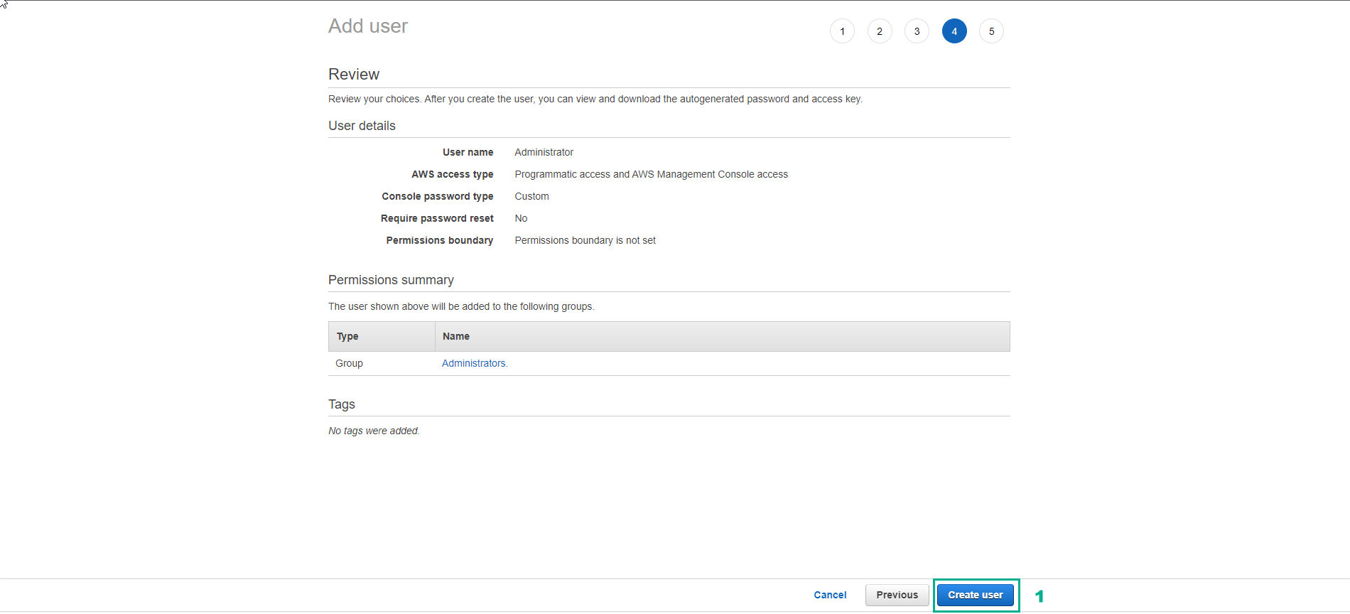Delegate access to the billing console