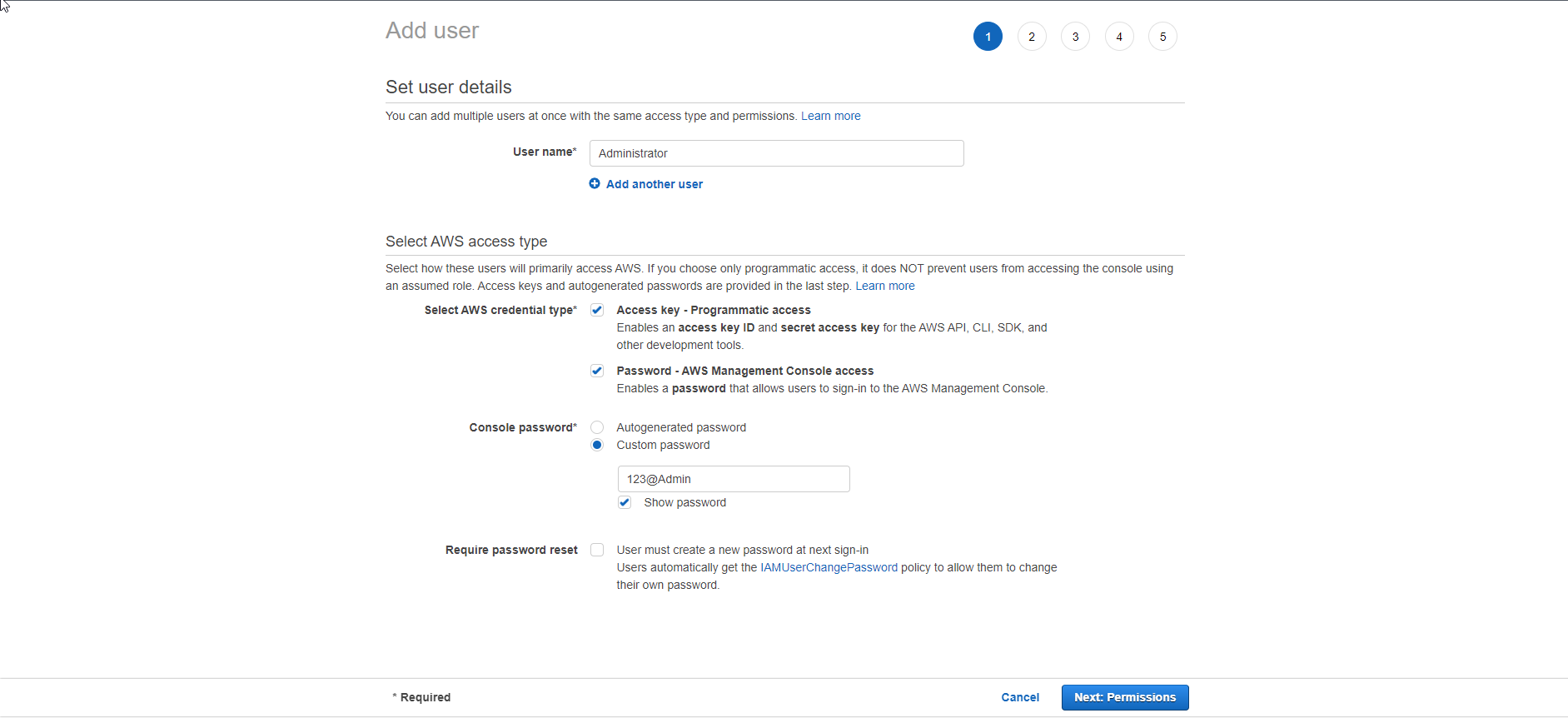 Delegate access to the billing console