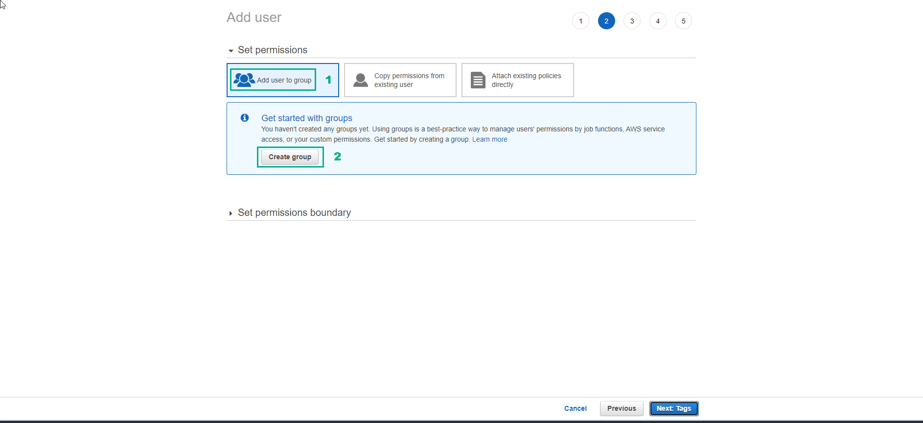 Delegate access to the billing console