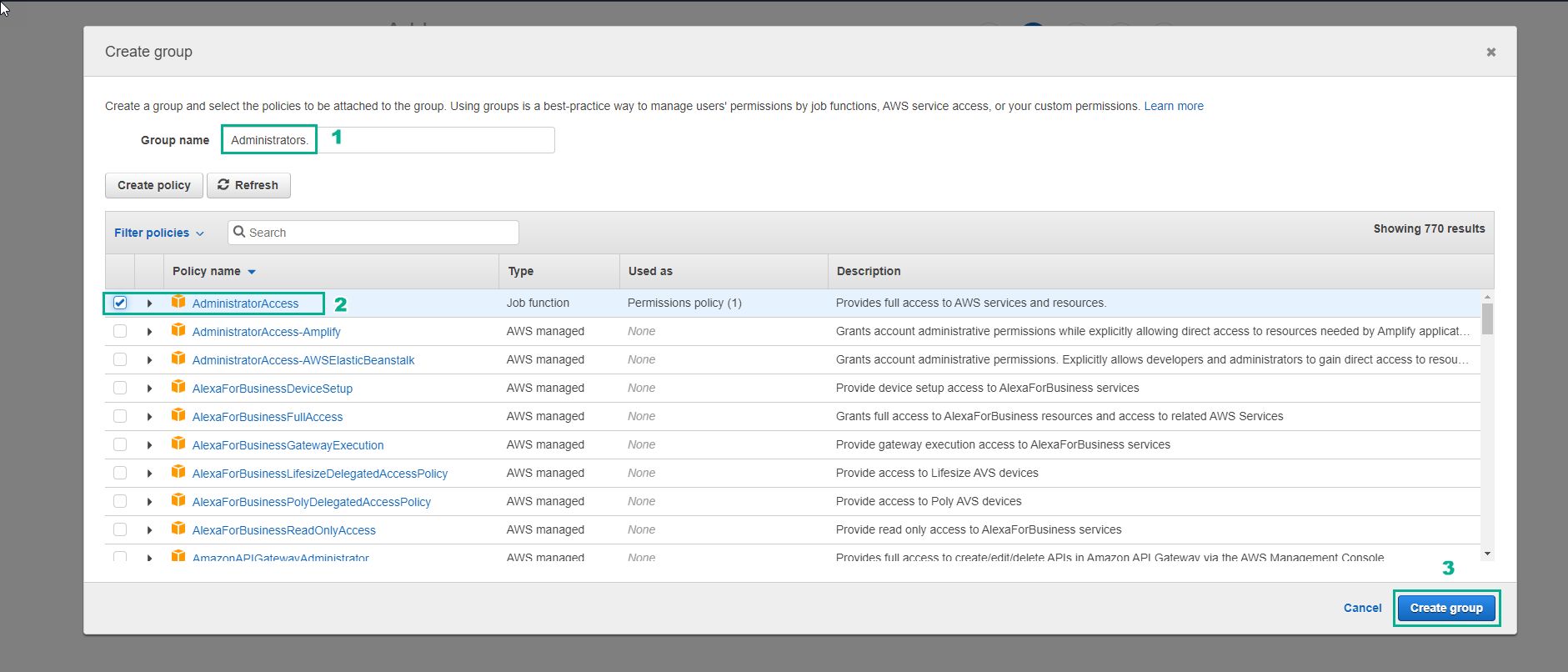 Delegate access to the billing console