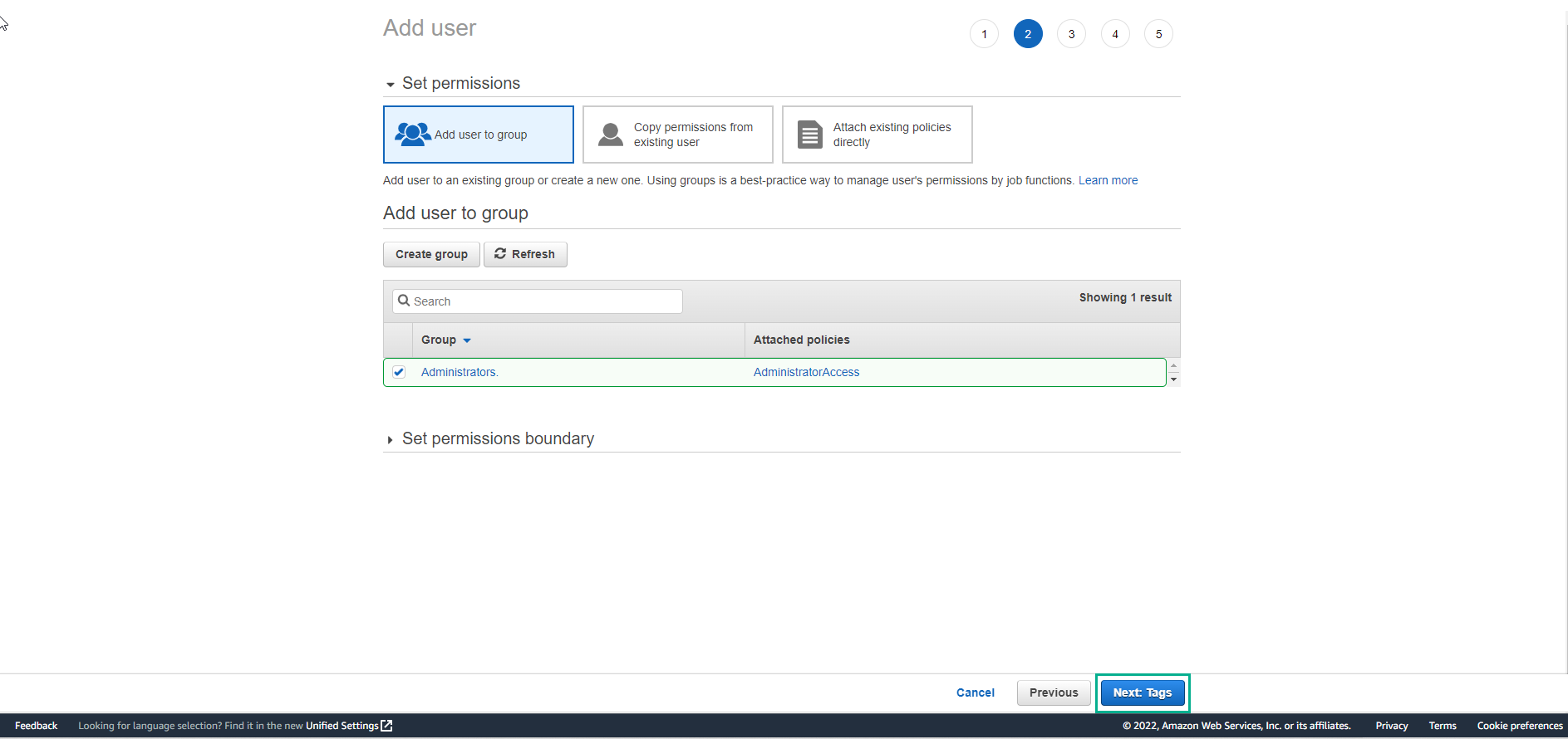 Delegate access to the billing console